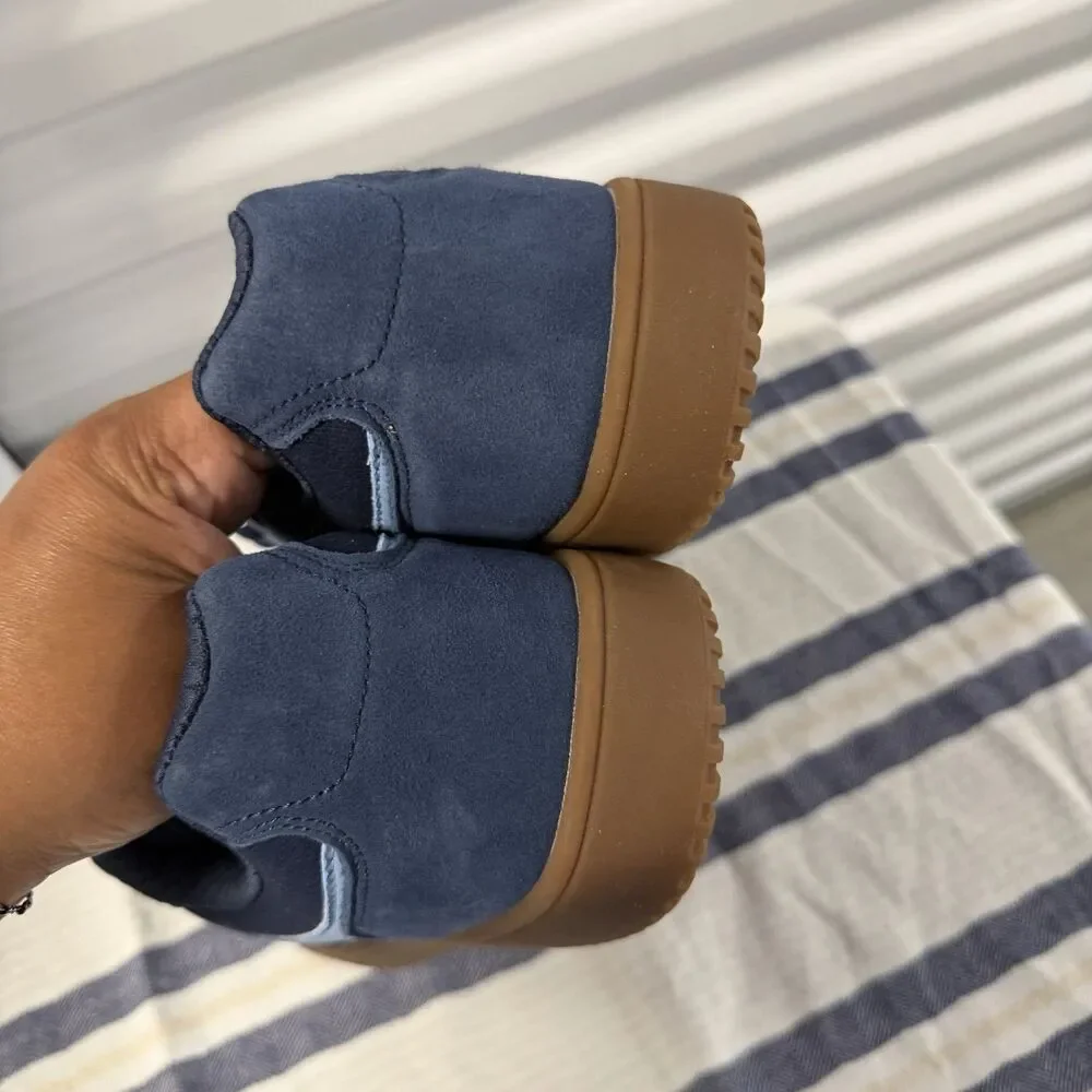 HOBIBEAR Navy Blue Gum Sole Casual Sneakers Shoes EU 46 280